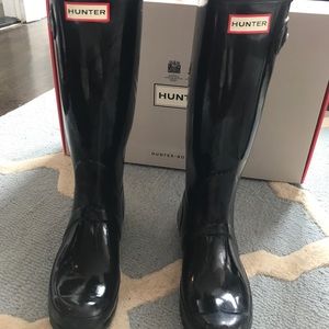Hunter Rain Boots size 7/UK 38